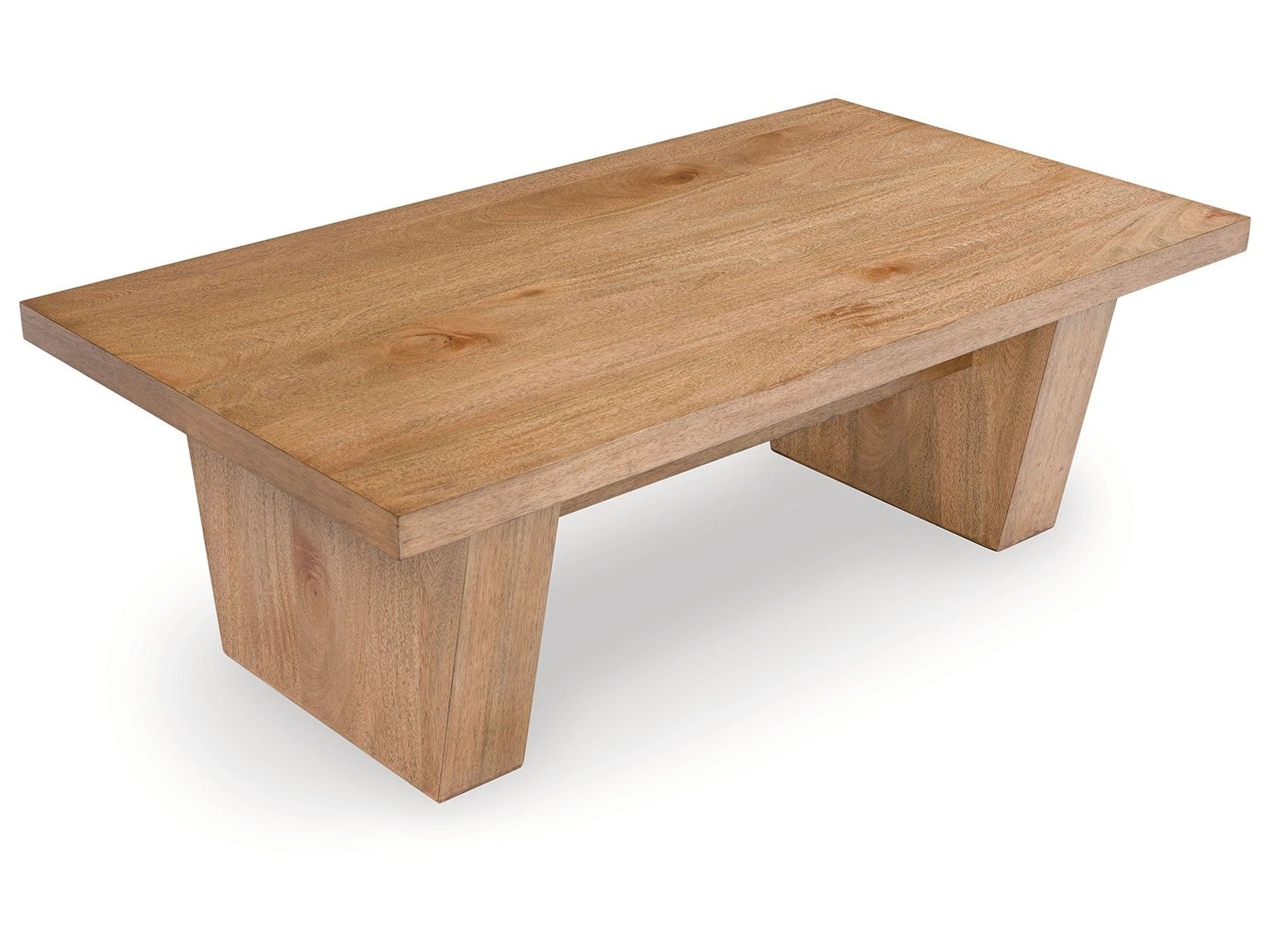 Kristiland - Rectangular Cocktail Table - Light Brown