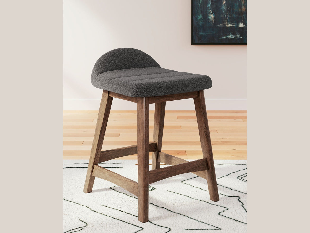 Lyncott - Upholstered Barstool (Set of 2)