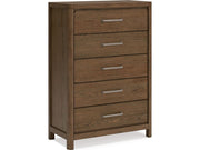 Cabalynn - Five Drawer Chest - Light Brown