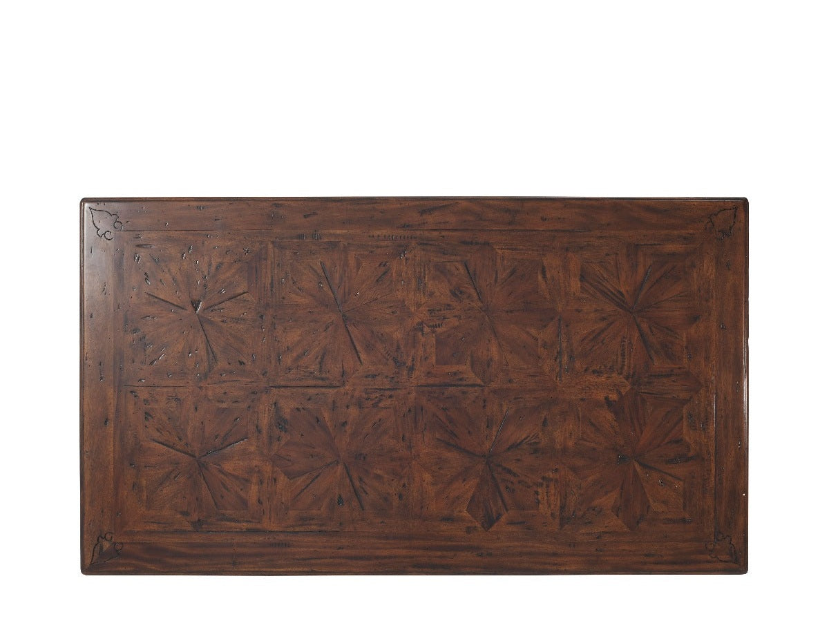 Theodore Alexander The Rustic Parquetry Cocktail Table