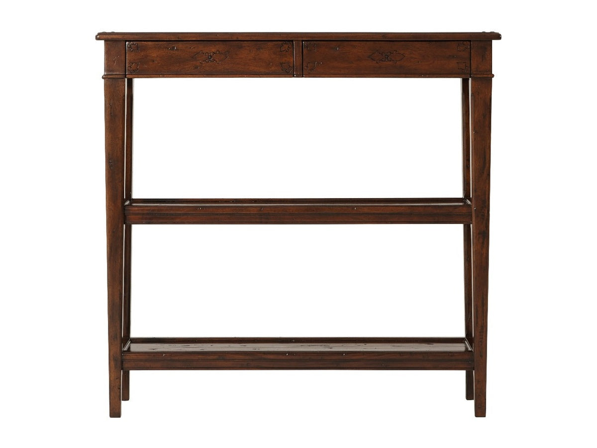 Theodore Alexander Subtly Incised Console Table