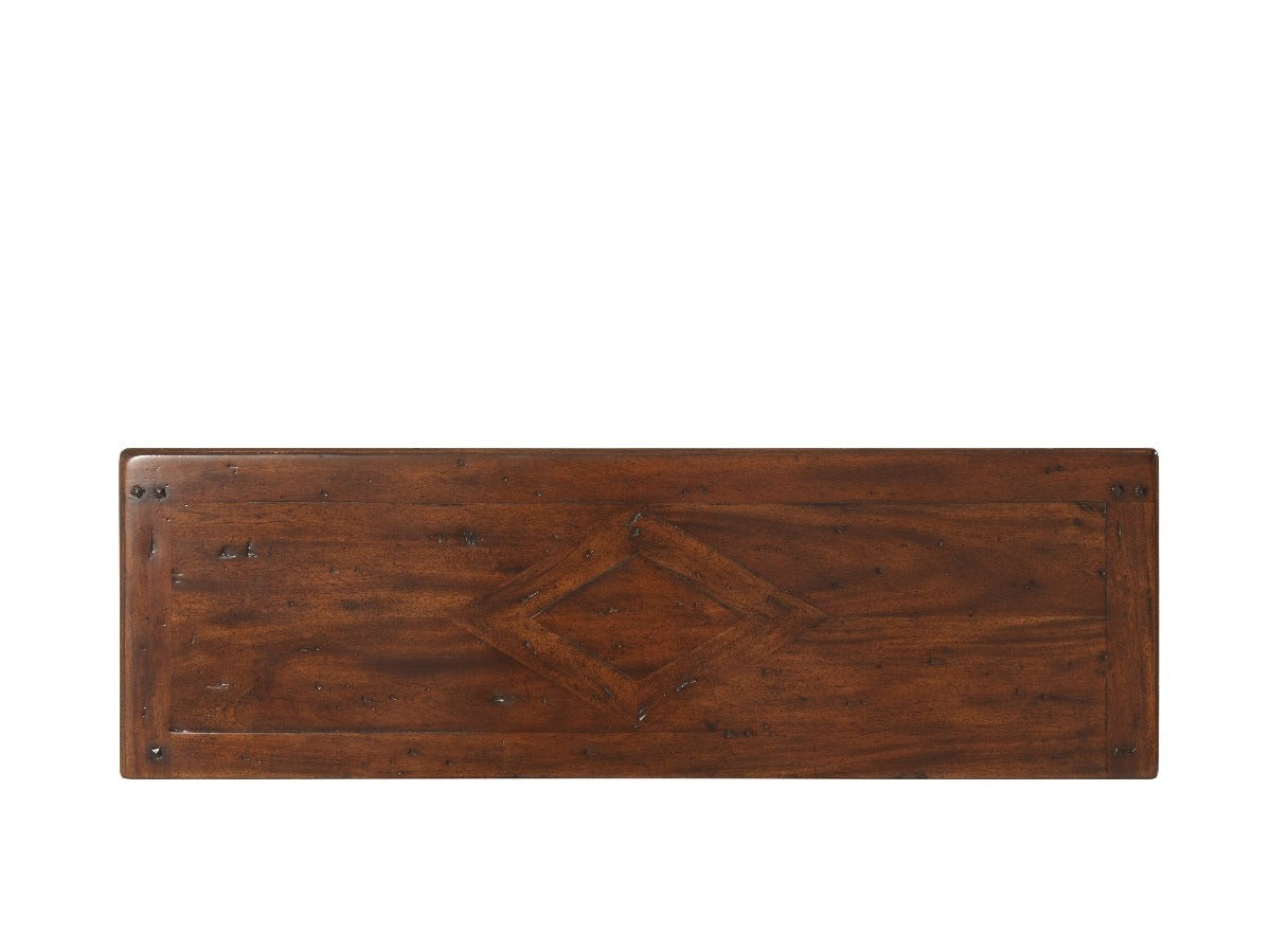 Theodore Alexander Subtly Incised Console Table