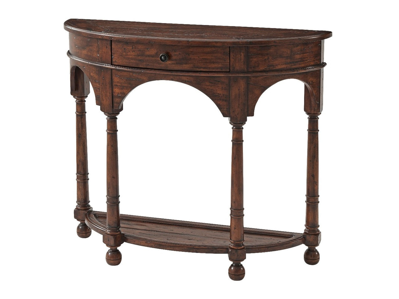 Theodore Alexander The Bowfront Country Console Table