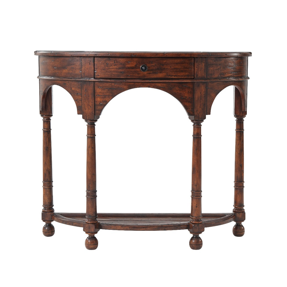 Theodore Alexander The Bowfront Country Console Table
