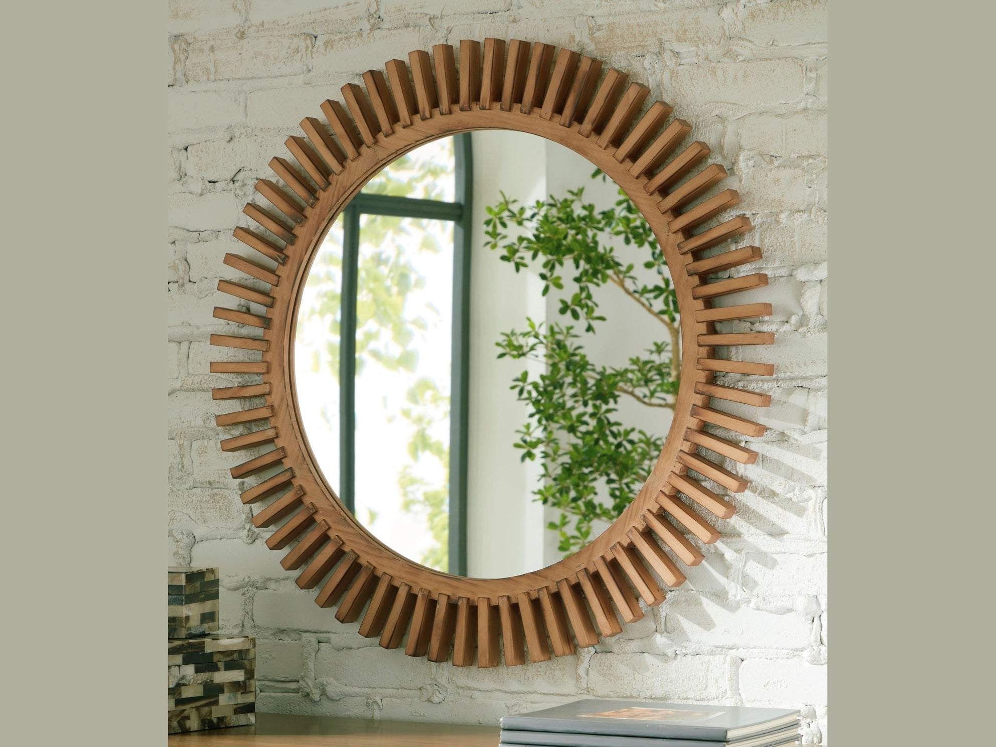 Tedwell - Accent Mirror - Brown