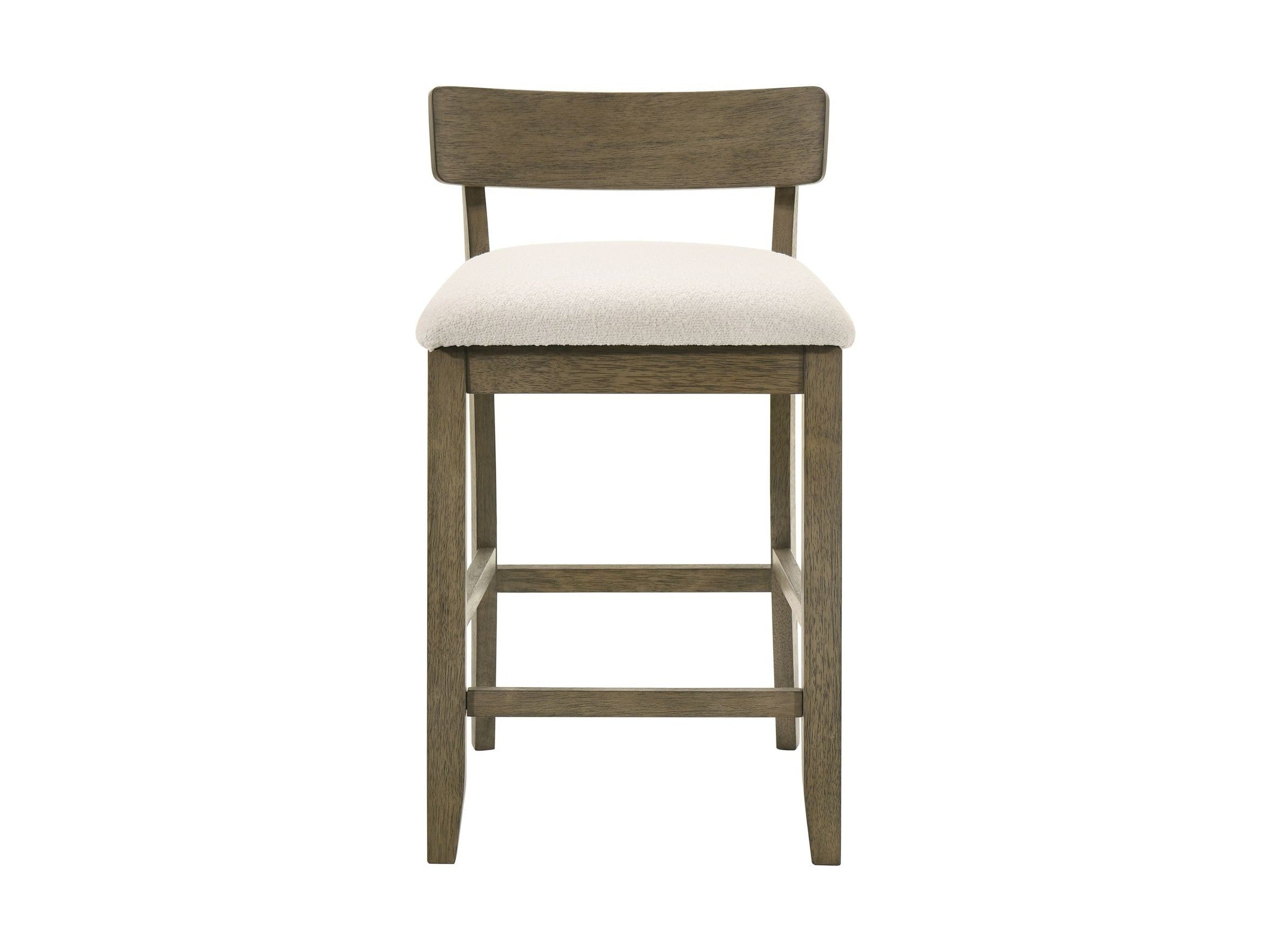 Merie - Modern Transitional Wood Counter Height Kitchen Bar Stool
