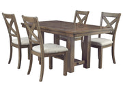Moriville - Rectangular Dining Room Extension Table - Grayish Brown