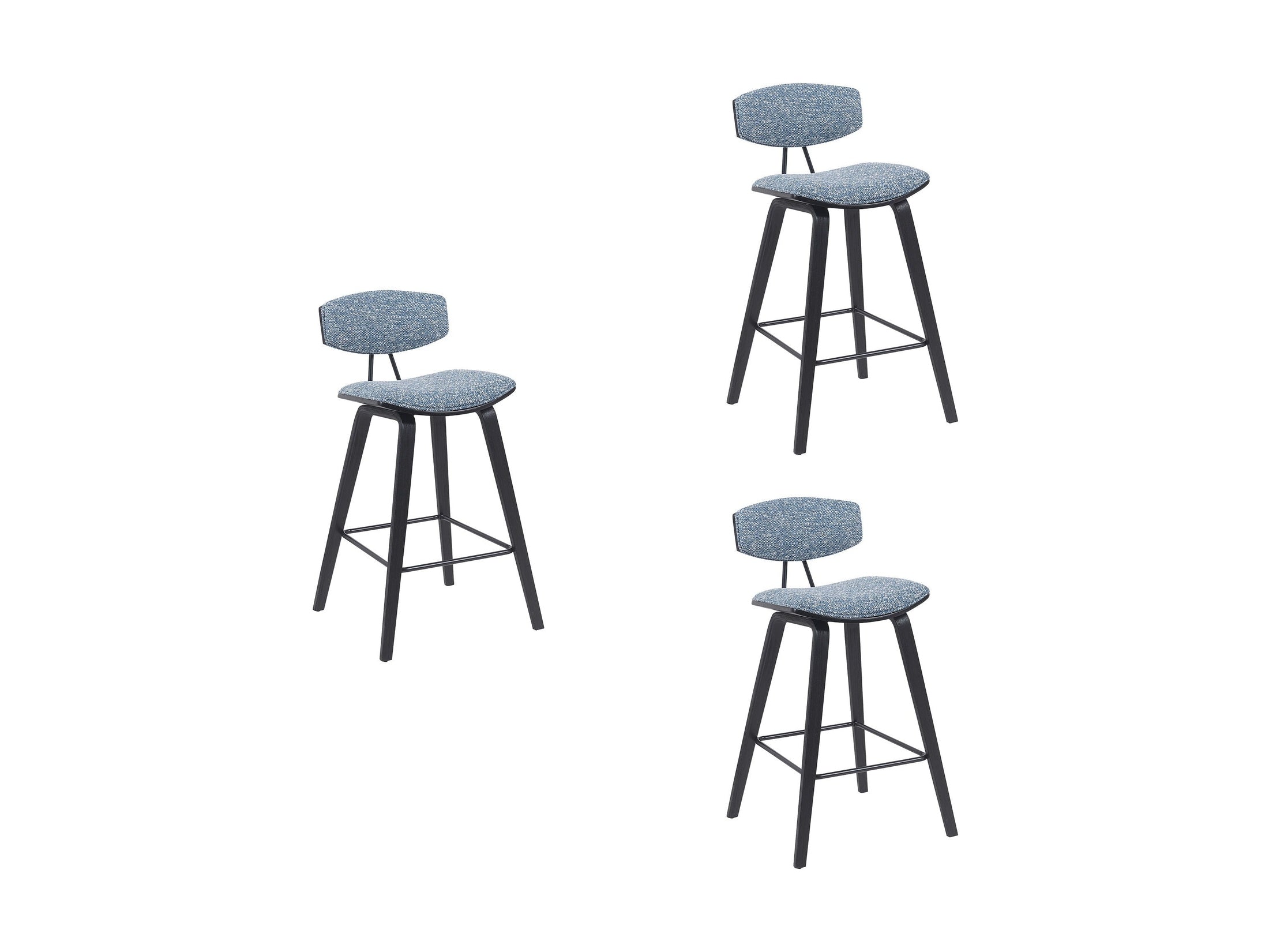 Fox - Mid-Century Modern Counter Stool