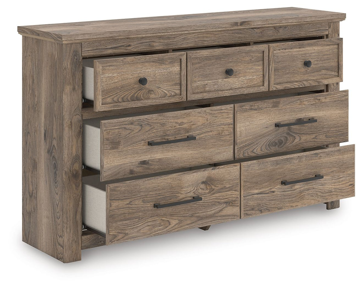 Rusticott - Panel Bedroom Set