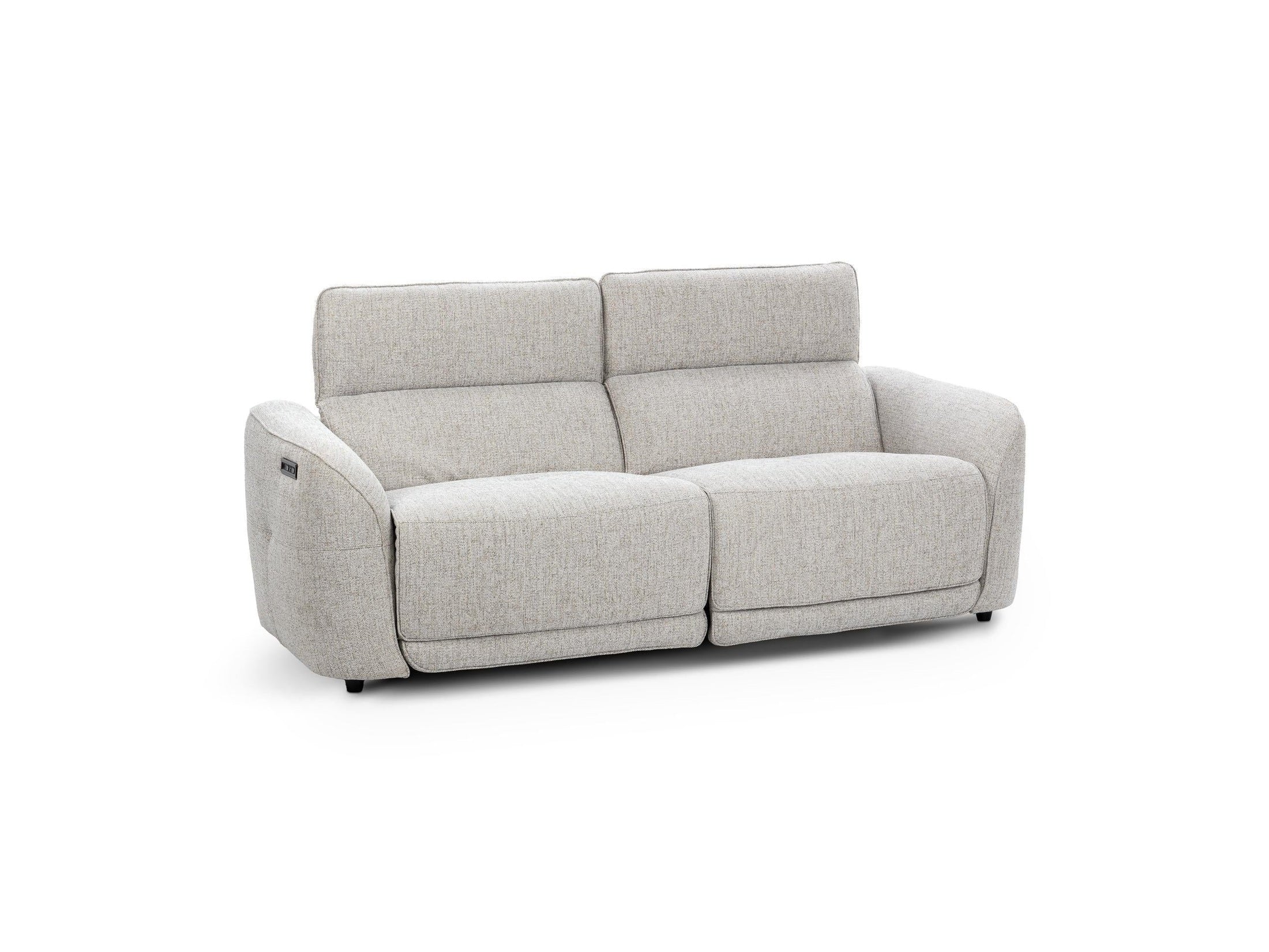 Ostend - Upholstered Power Recliner Sofa - Gray