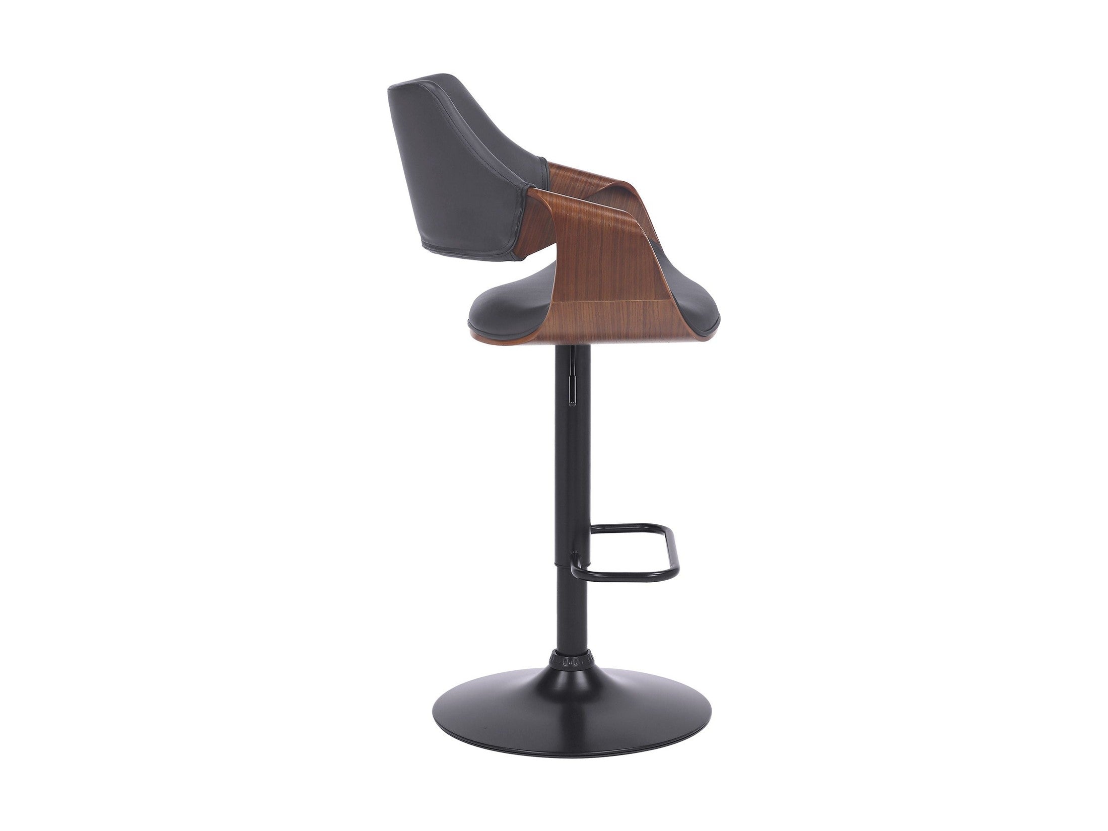 Aspen - Adjustable Bar Stool Black Base