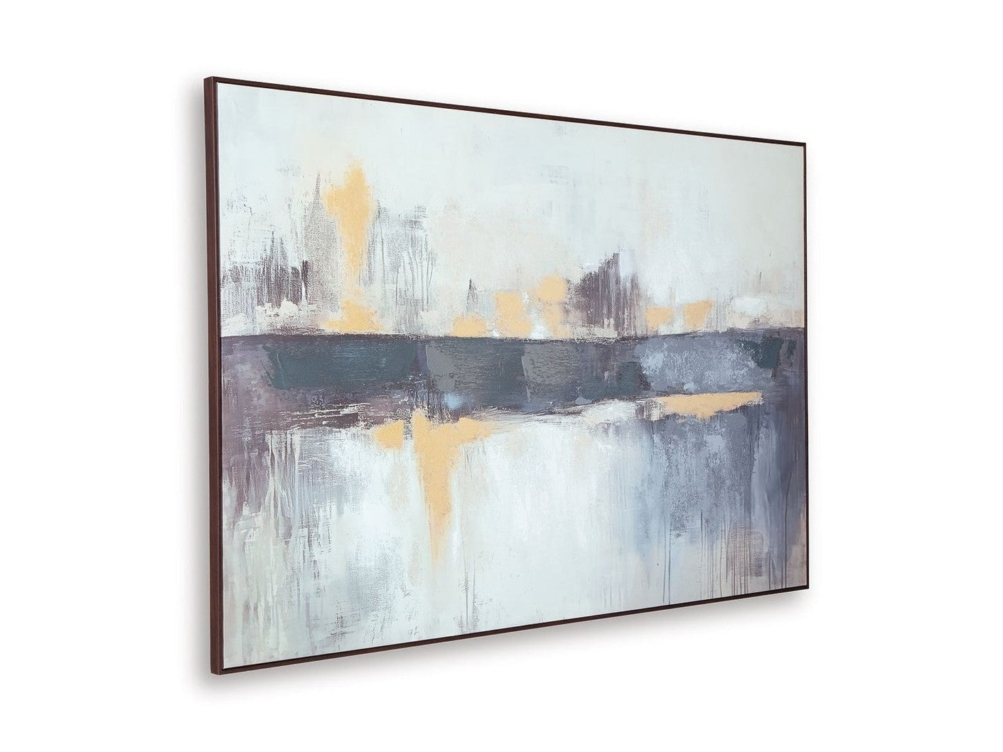 Gatesford - Wall Art - Blue / White / Tan