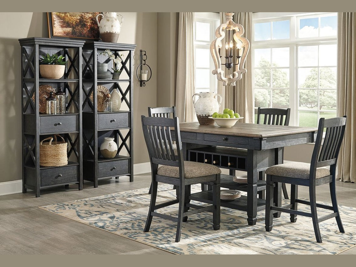 Tyler Creek - Counter Height Table Set