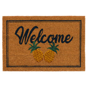 Doormats - Two Pineapples Doormat - Natural