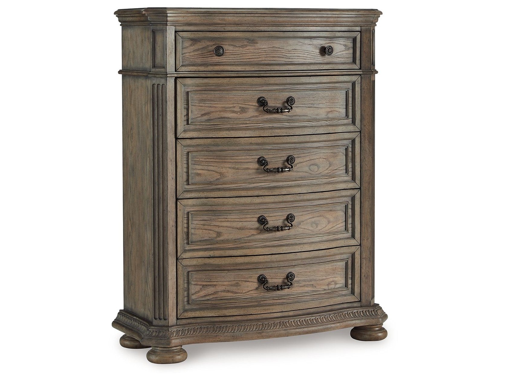 Ardenfield - Five Drawer Chest - Light Brown