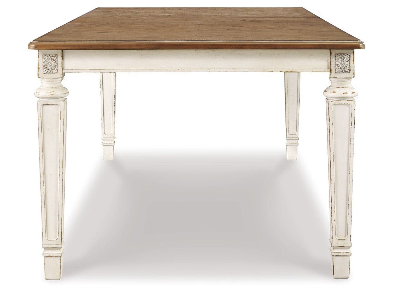 Realyn - Rectangular Dining Room Extension Table - Chipped White