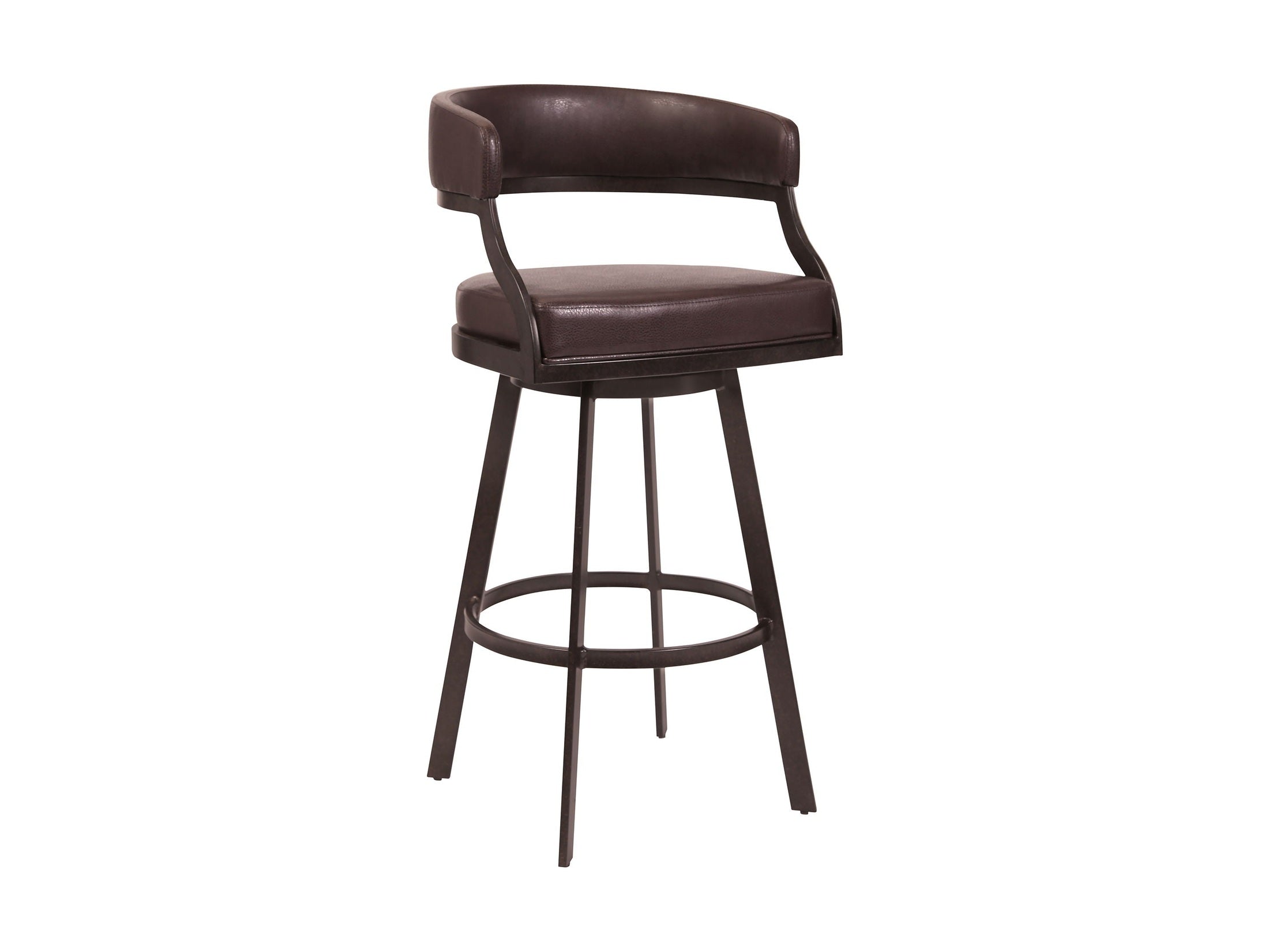 Saturn - Swivel Bar Stool - Auburn Bay Legs