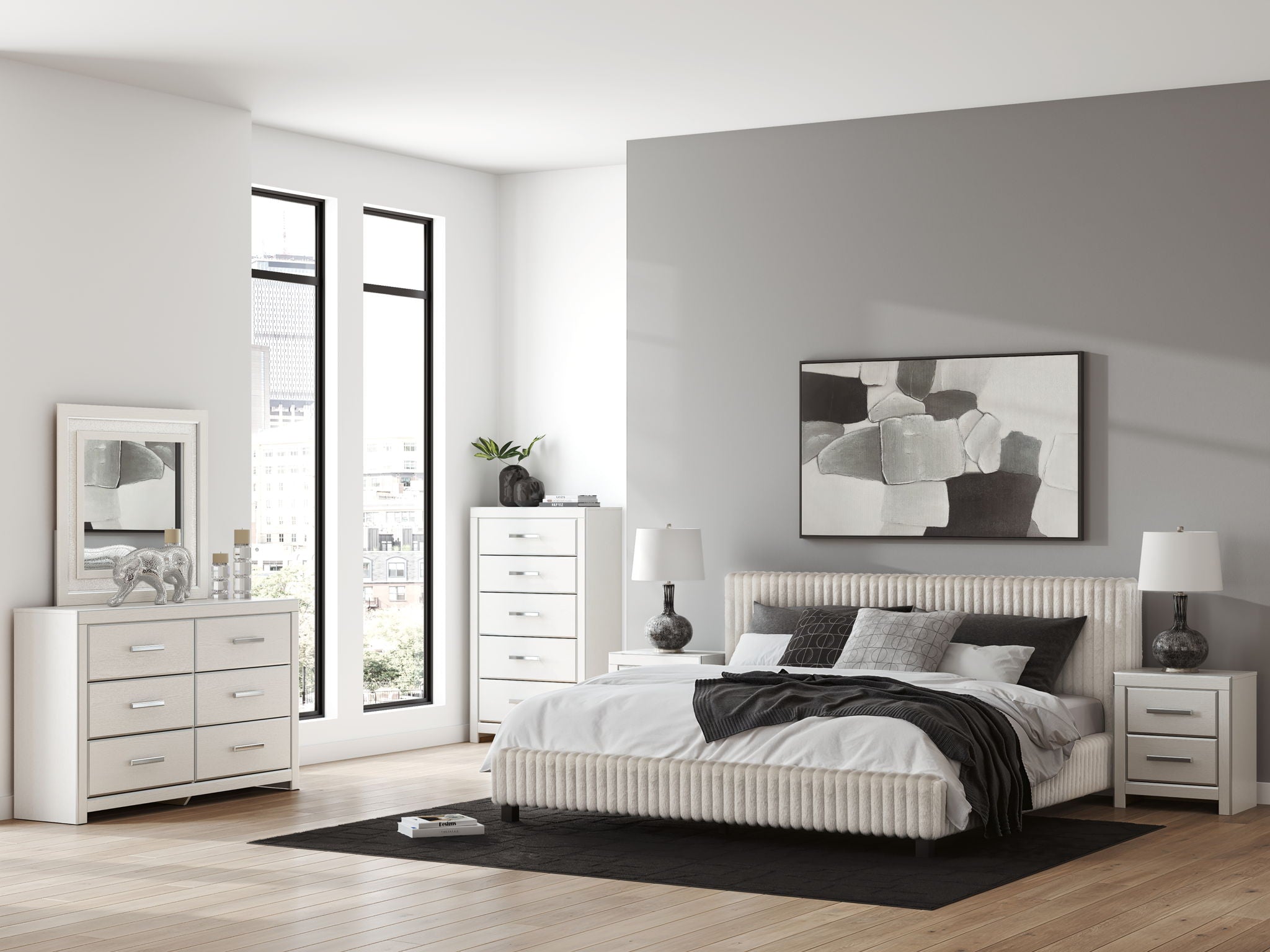 Birmonton - Upholstered Bedroom Set