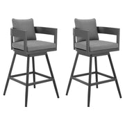 Menorca - Outdoor Patio Swivel Bar Stool Set