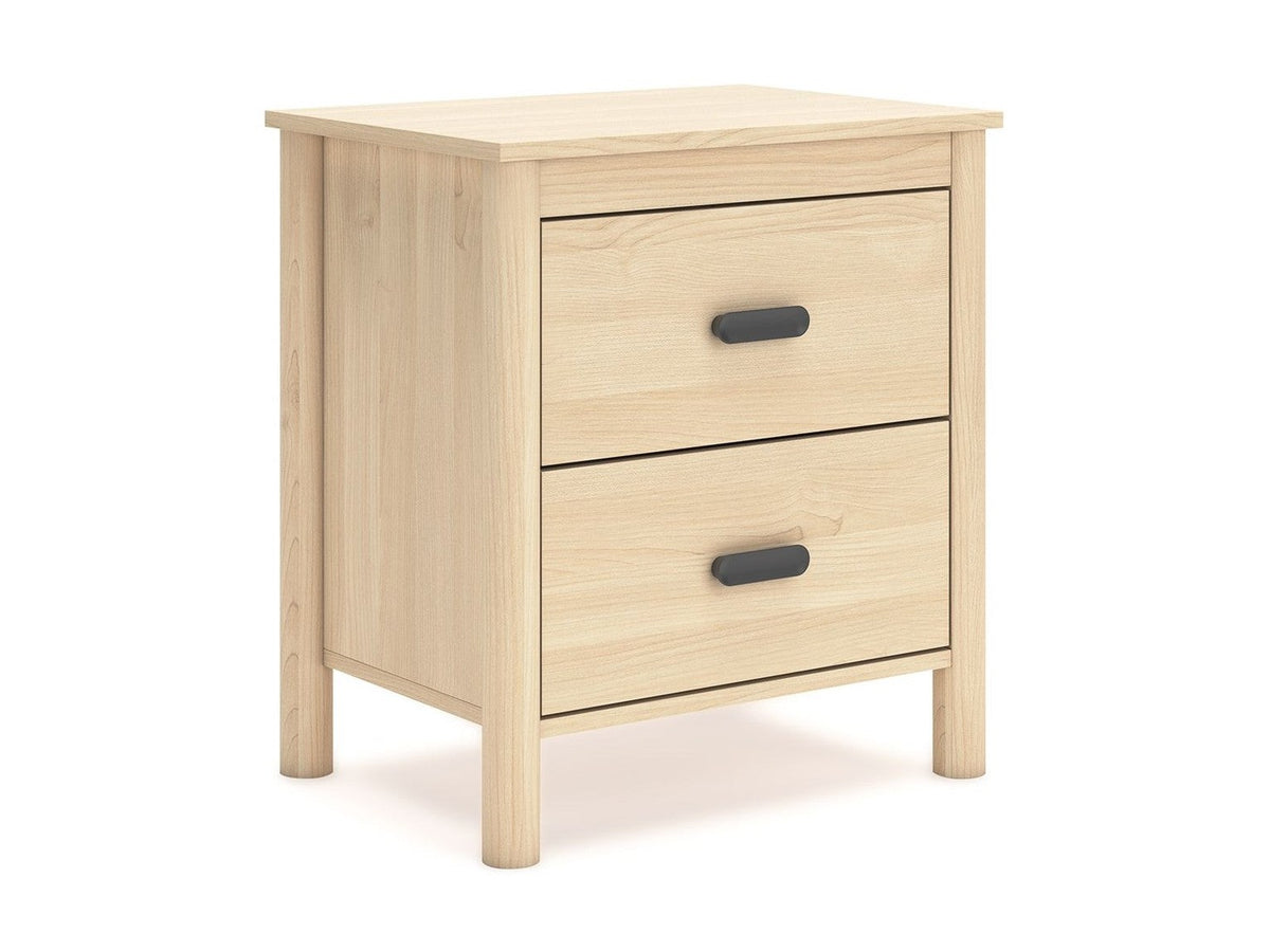 Cabinella - Two Drawer Night Stand - Tan