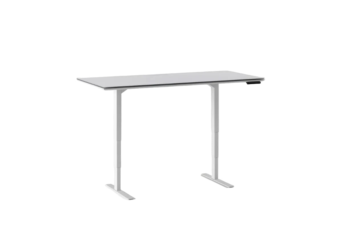 Centro 6452-2 lift office desk at the topest level