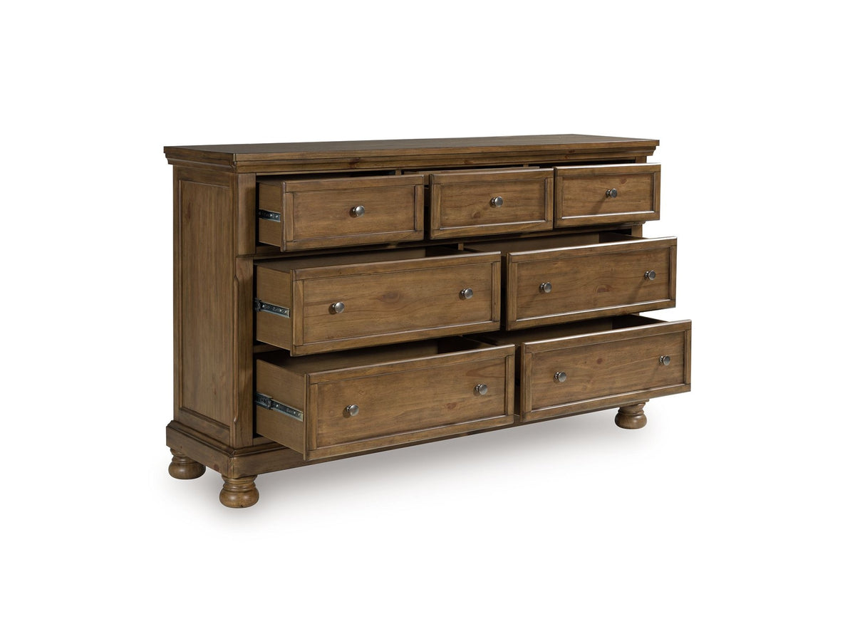 Feddinger - Dresser - Medium Brown