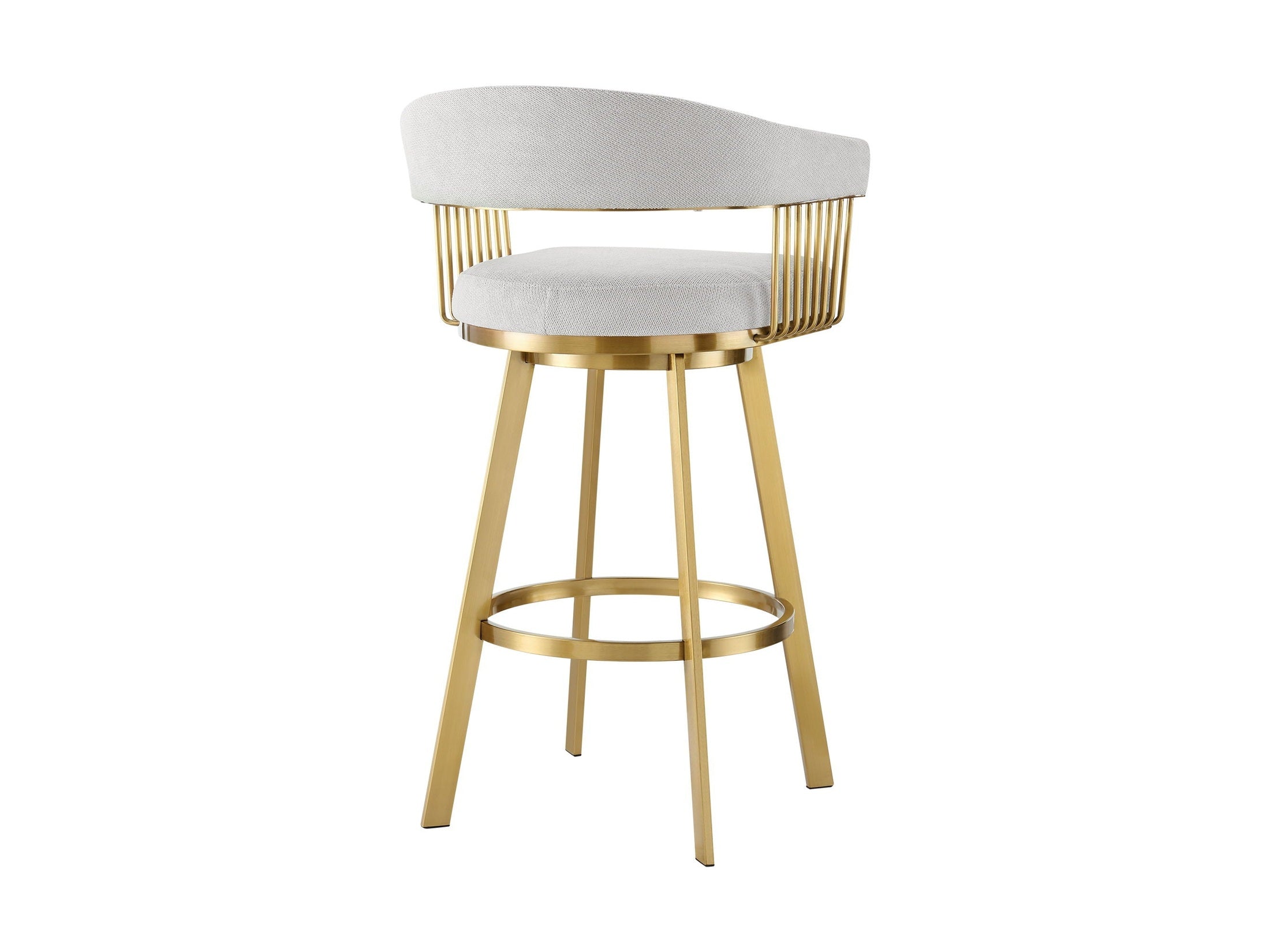 Chelsea - Swivel Fabric Stool