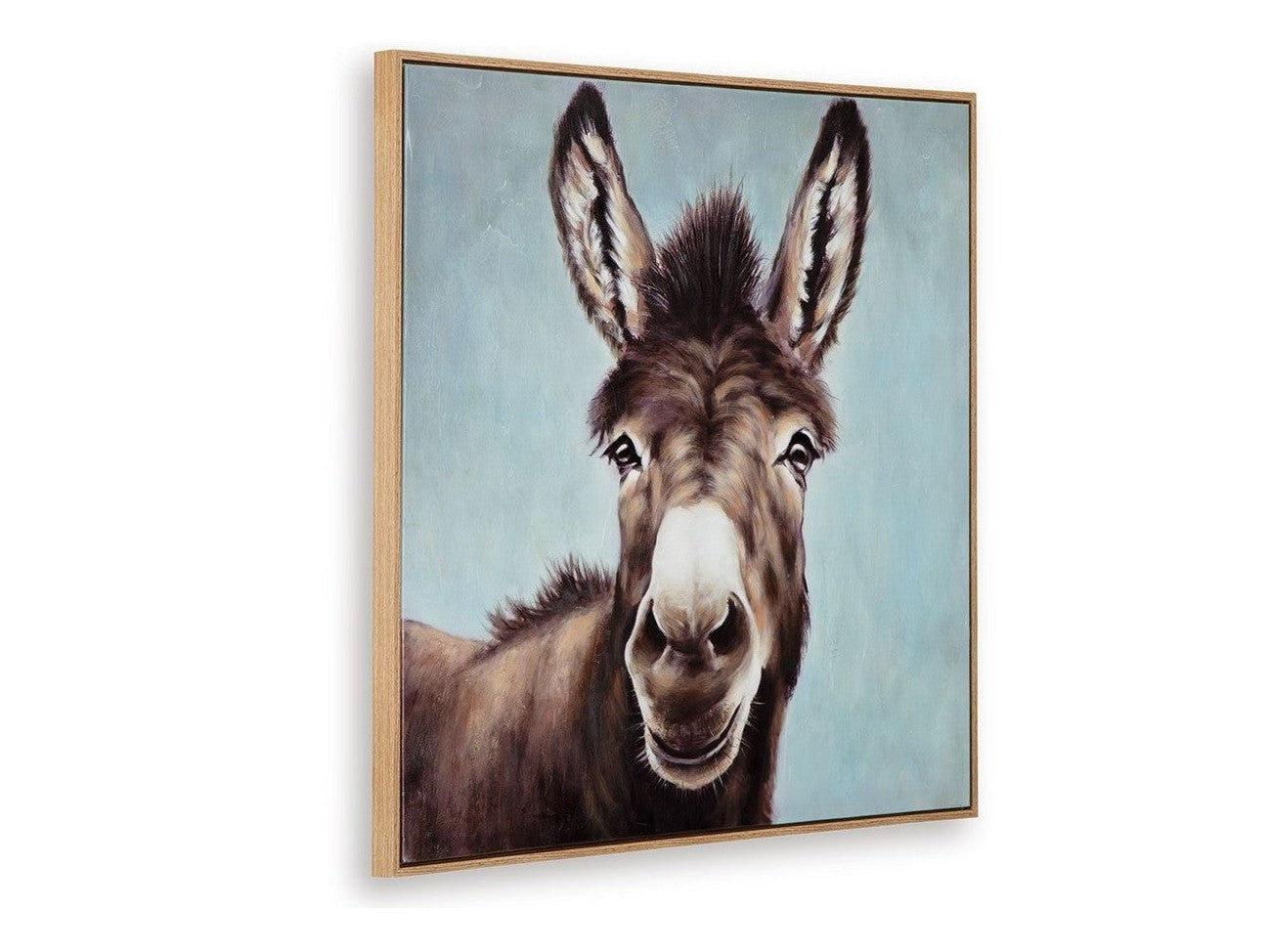 Landerton - Wall Art - Brown / Blue / White