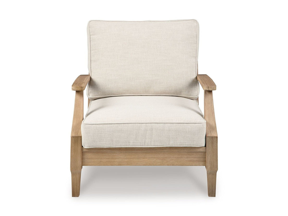 Carter Hall - Lounge Chair With Cushion - Beige