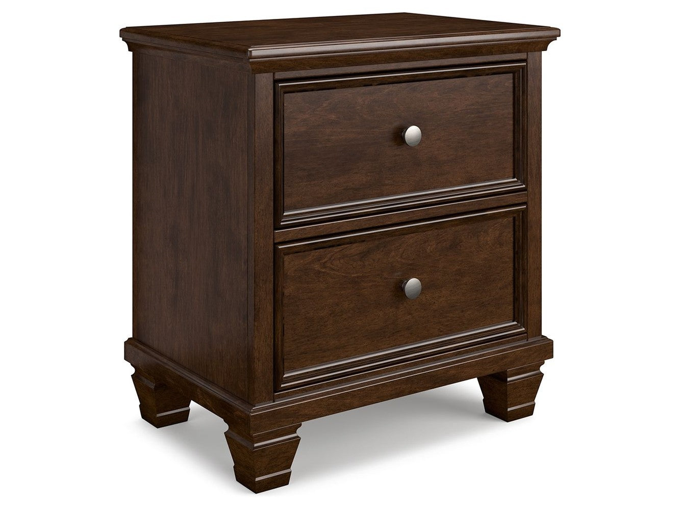 Danabrin - Two Drawer Nightstand - Brown