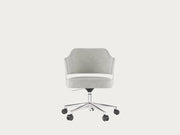 Circa 3582 office chair in Oatmeal fabric with a white background.