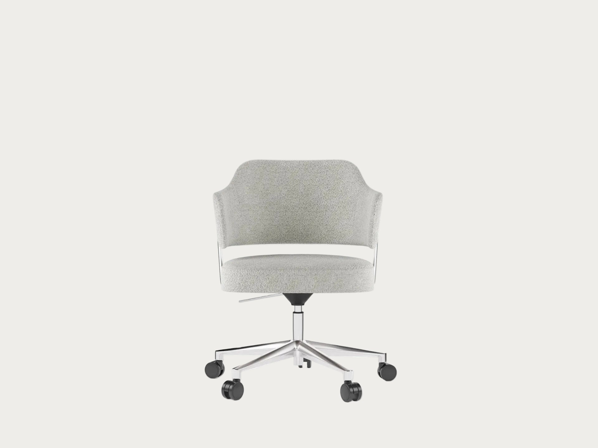 Circa 3582 office chair in Oatmeal fabric with a white background.