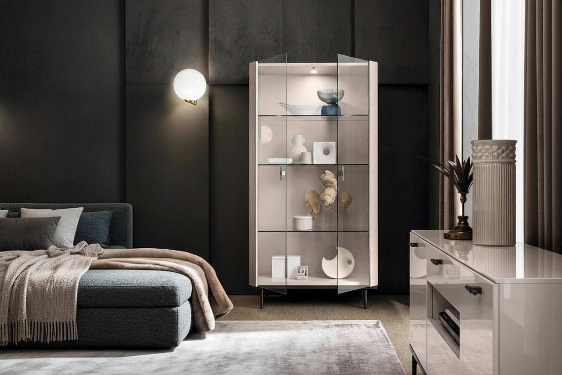 Claire Modern 2-Door Curio| ALF (+) DA FRE