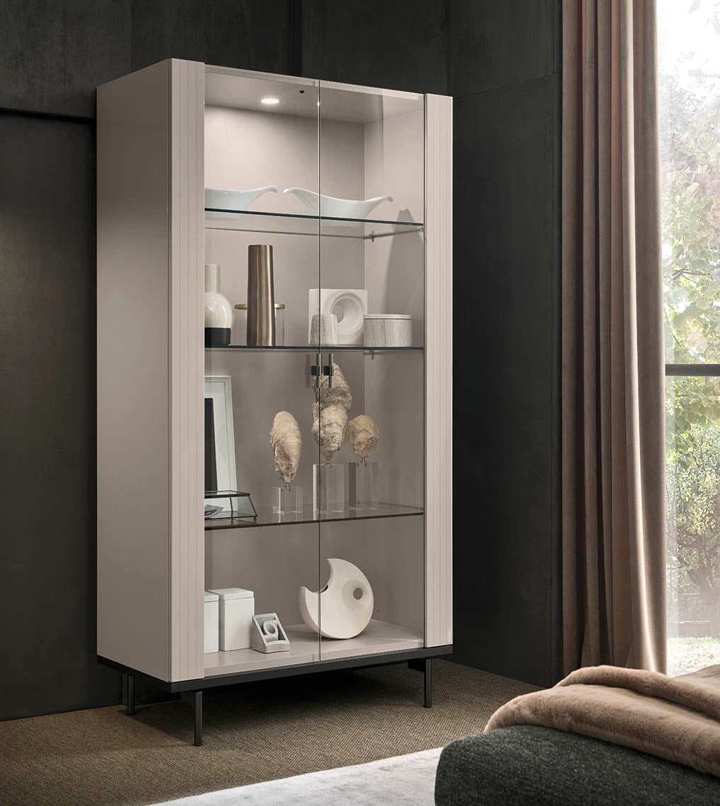 Claire Modern 2-Door Curio| ALF (+) DA FRE