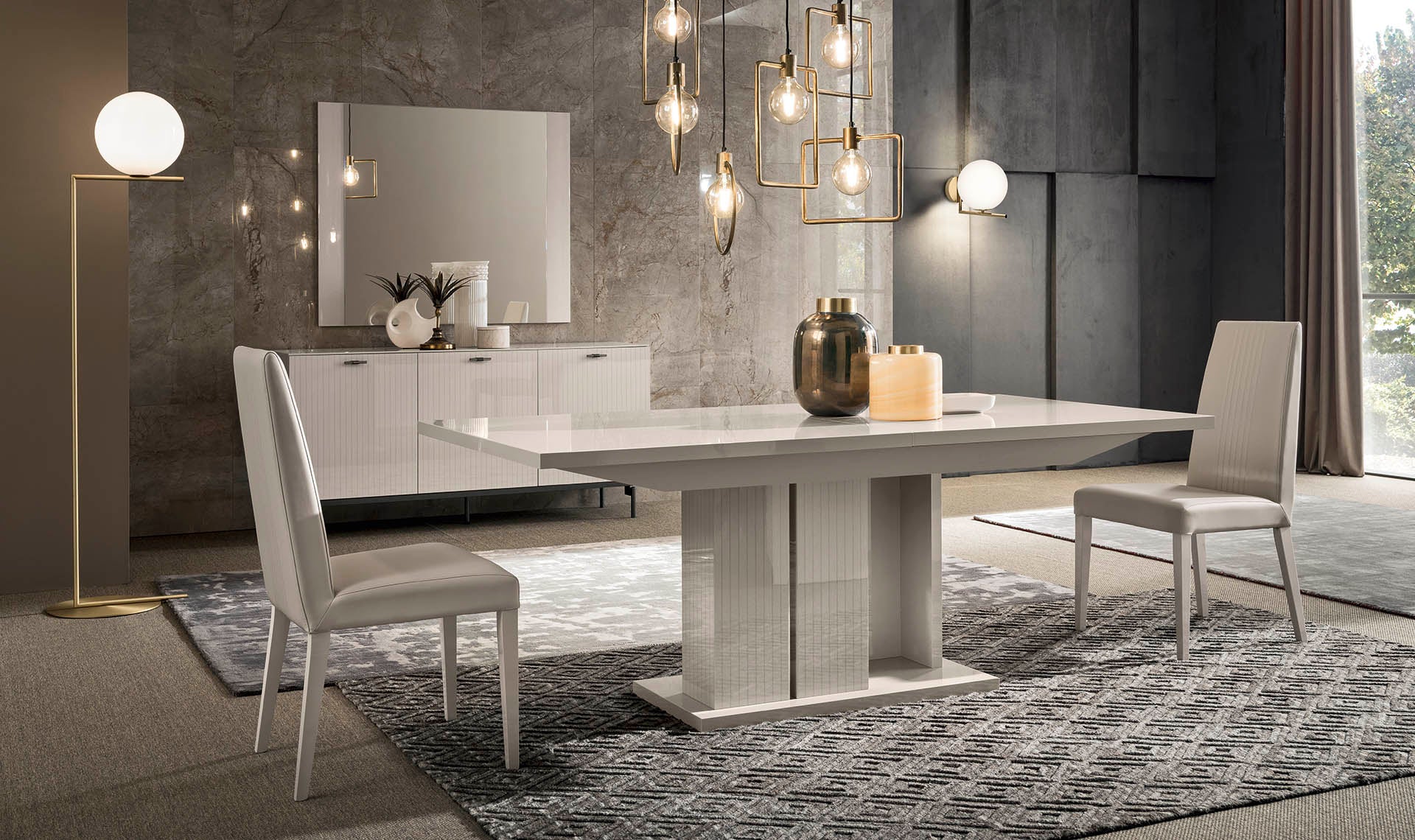 Claire 63" Extendable Dining Table