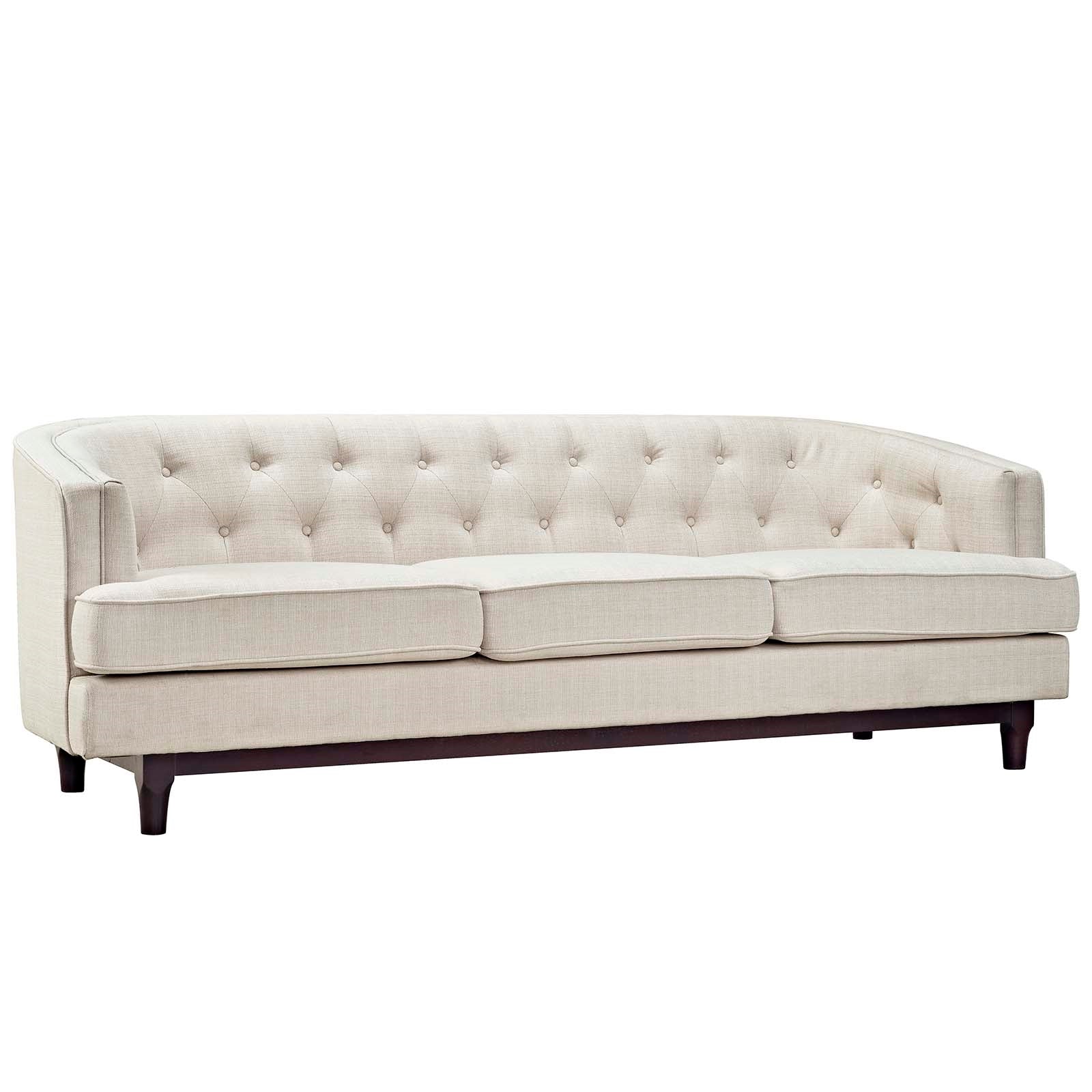 Modway Coast Upholstered Fabric Sofa
