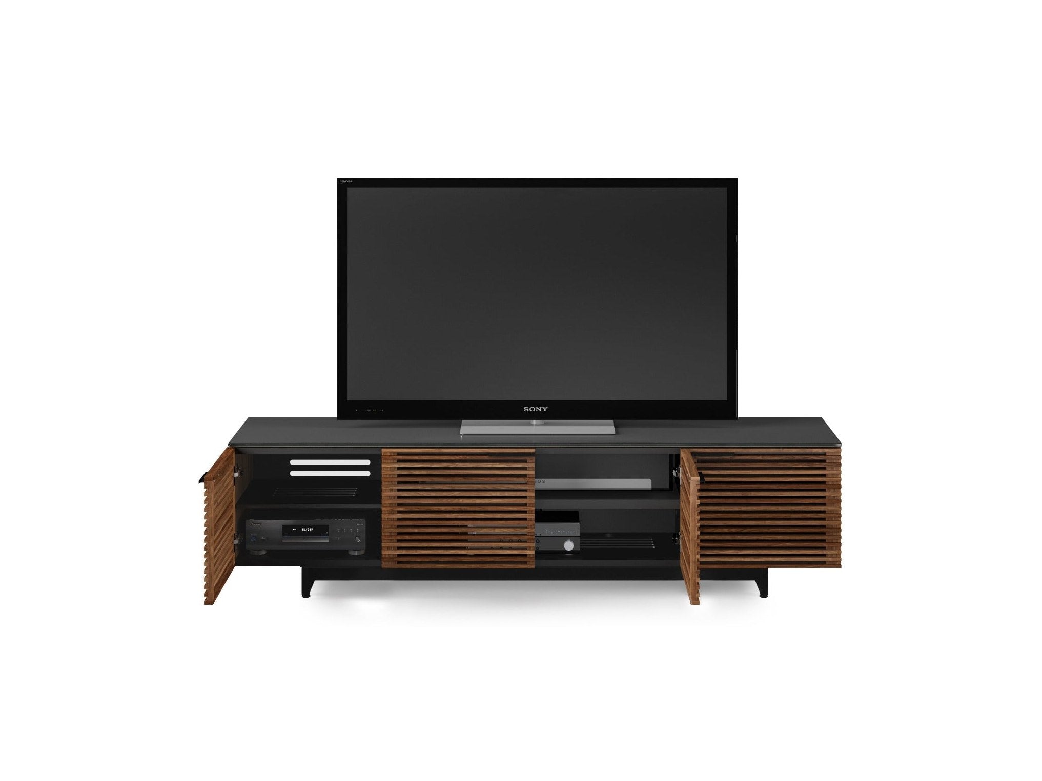 BDI Corridor 8173 Media Cabinet, Natural Walnut