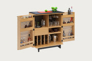 BDI Corridor 5620 Compact Bar, White Oak finish
