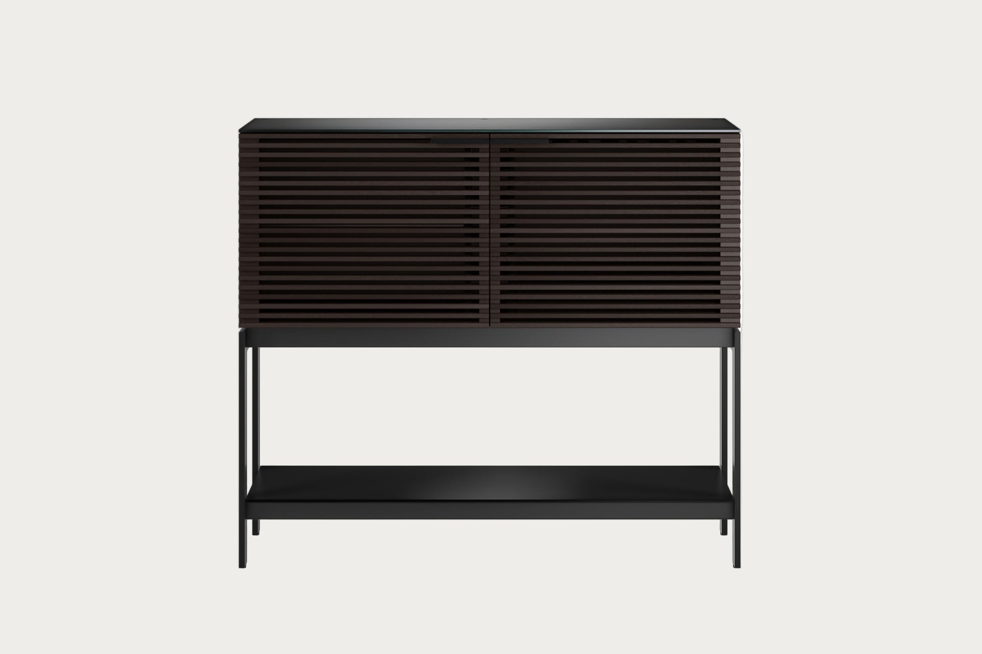 Corridor 5621 Bar Cabinet in Charcoal Ash finish