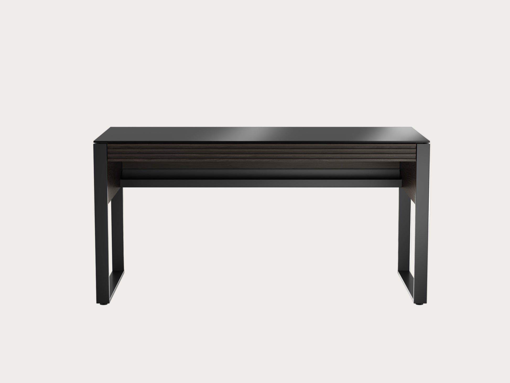 Corridor 6501 desk in charcoal ash finish