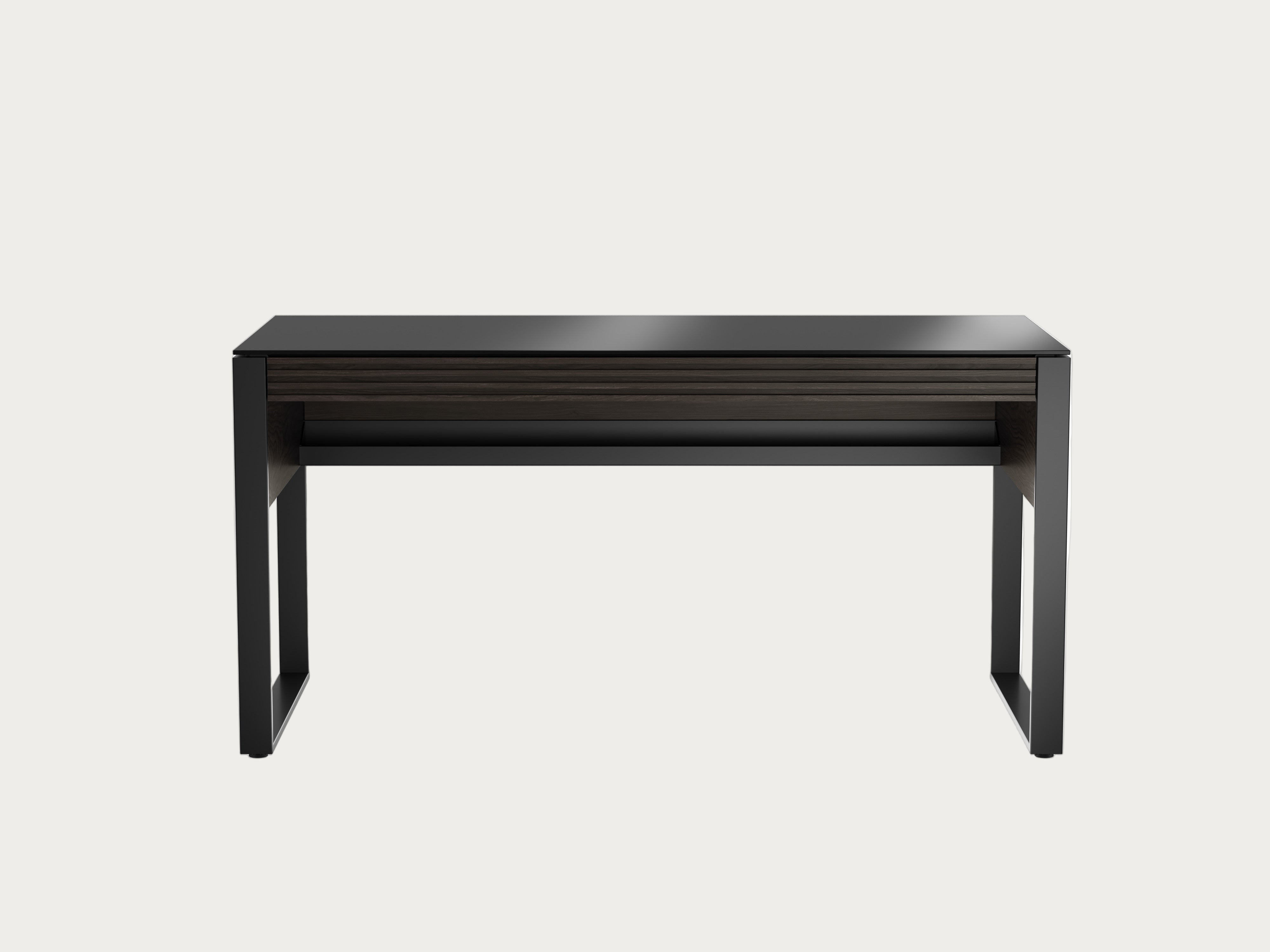 Corridor 6501 desk in charcoal ash finish