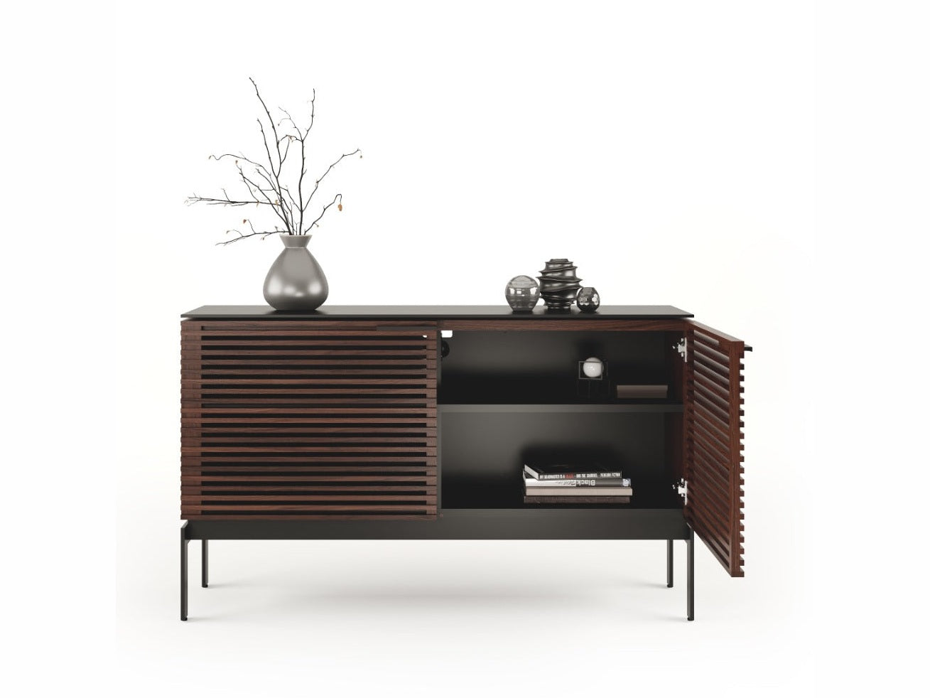 BDI Corridor SV 7128 Slim Media Cabinet & Storage Console