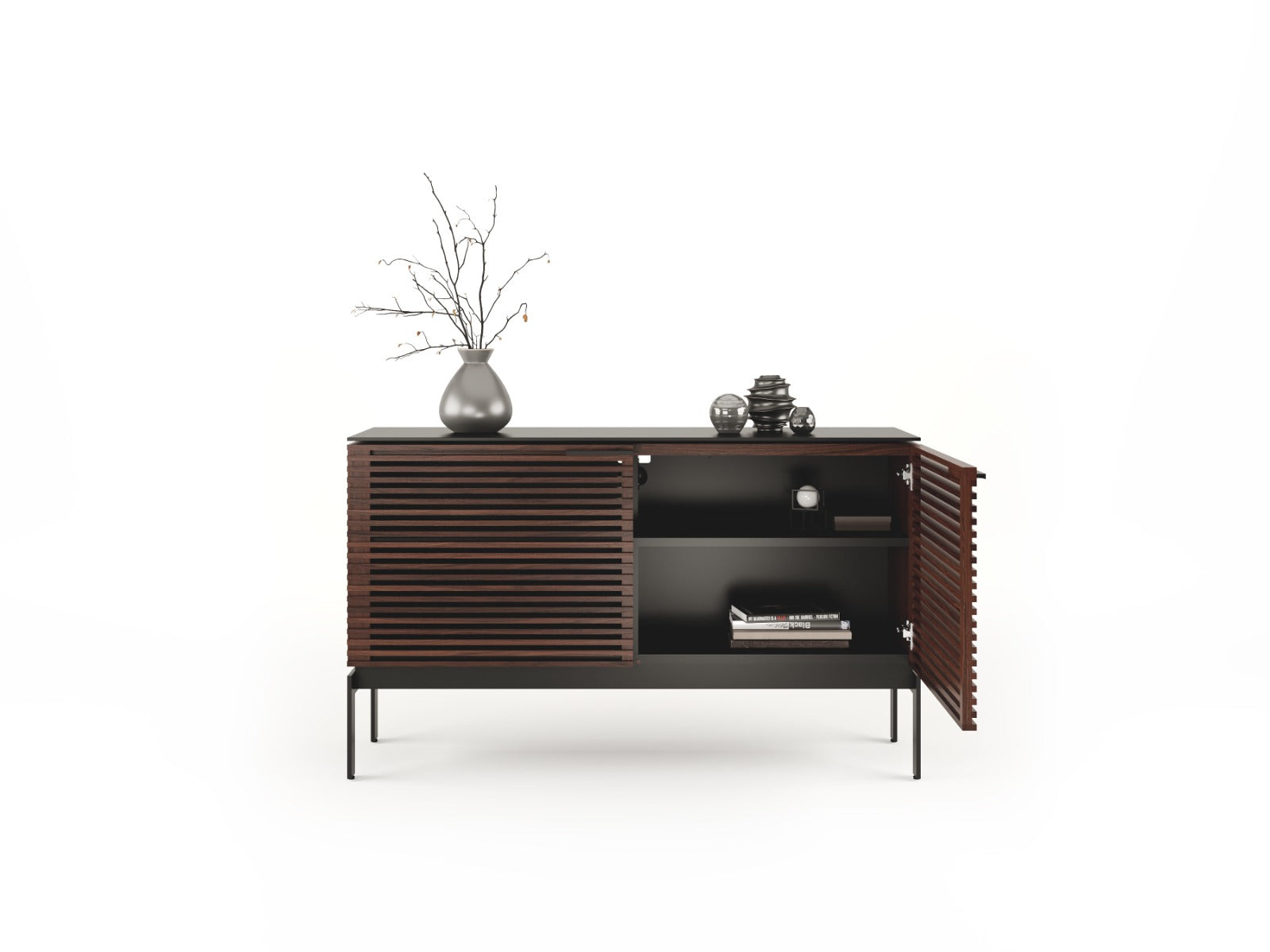 BDI Corridor SV 7128 Slim Media Cabinet & Storage Console