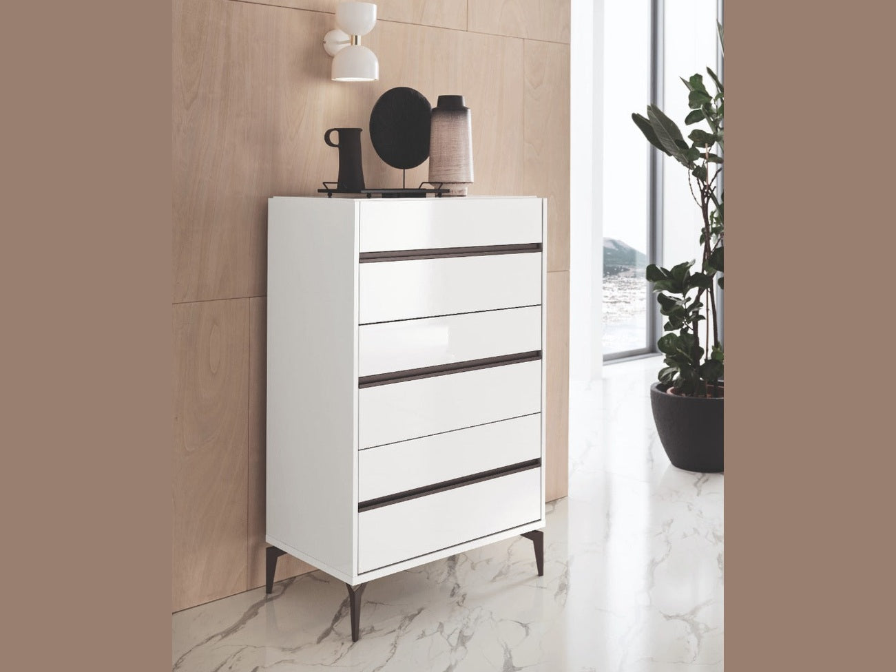 Costa Blanca 6-Drawer Chest