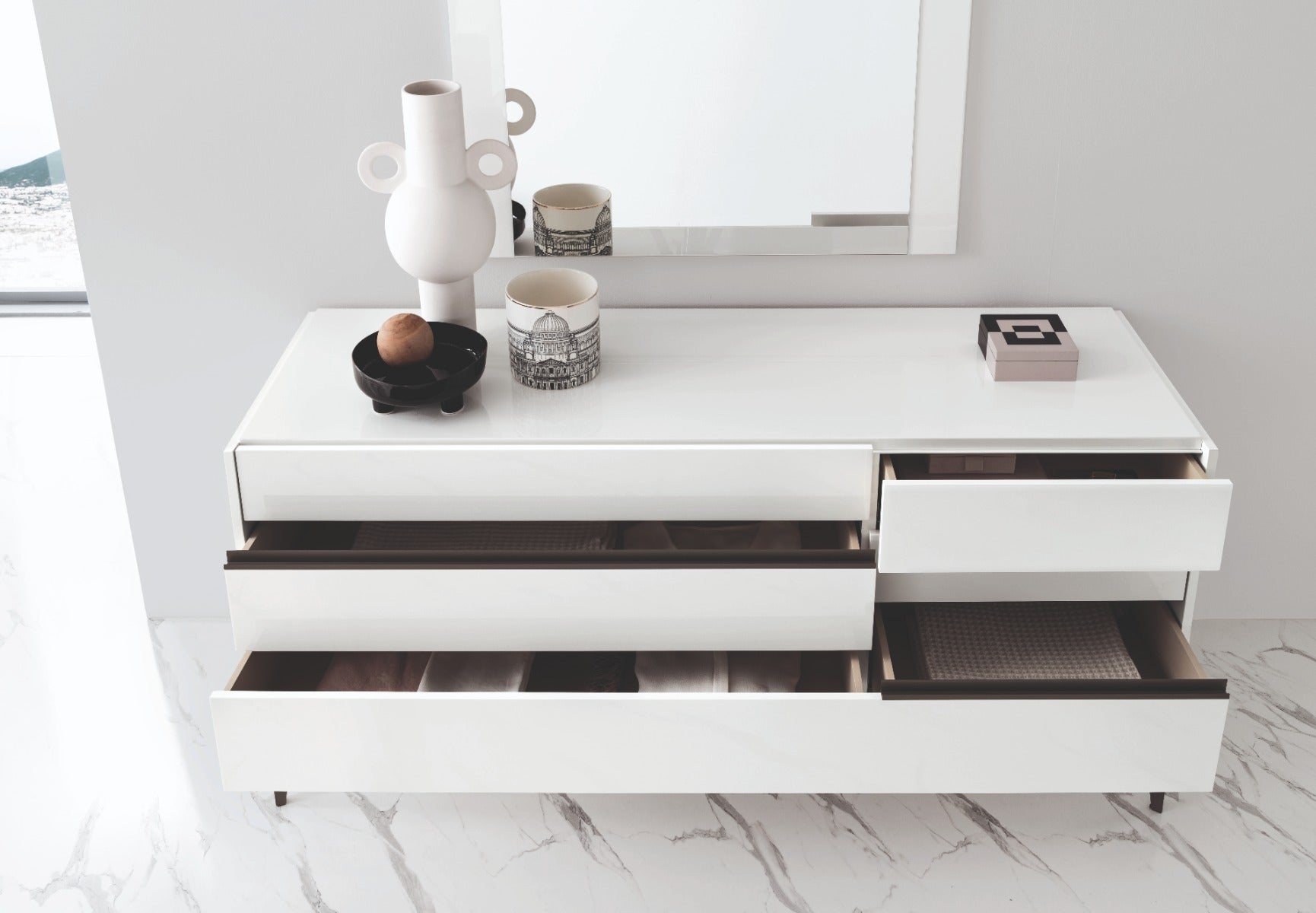 Costa Blanca Modern Dresser