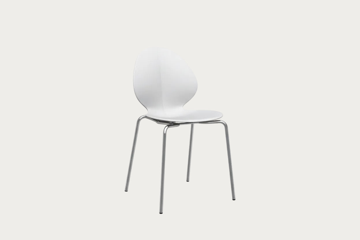Calligaris Basil Stackable Chair, In Mixed Materials
