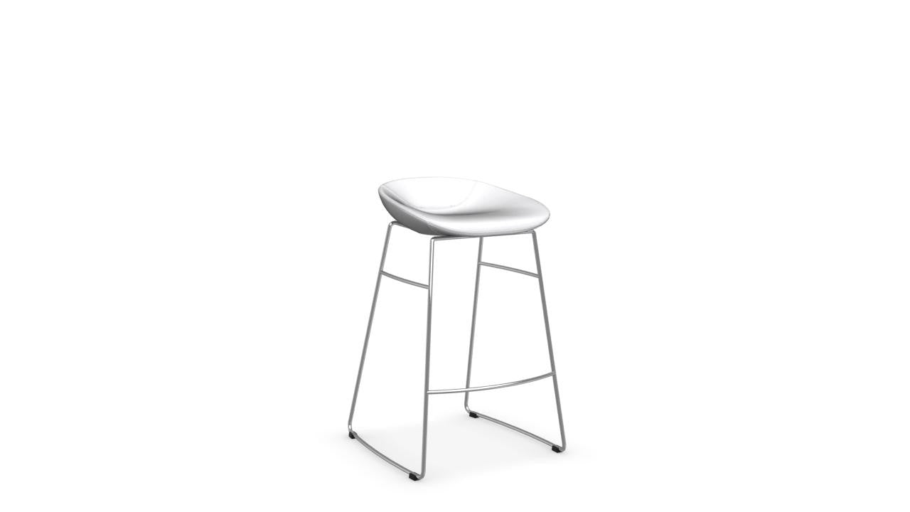 Calligaris Palm Upholstered Stool