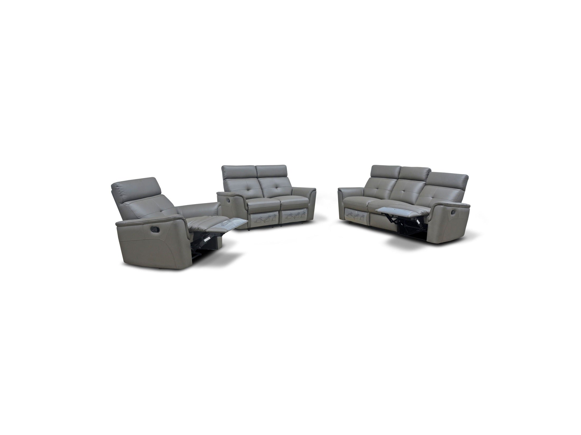 8501 - Chair With Manual Recliner