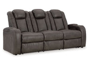 Fyne-dyme - Power Reclining Sofa With Adj Headrest