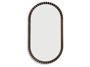 Clorington - Accent Mirror - Dark Brown